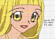 Schema punto croce coco