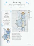 Schema punto croce fairy febbraio