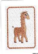 Schema punto croce giraffa