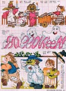 Schema punto croce halloween 2