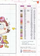 Schema punto croce innamorati sotto ombrello 2