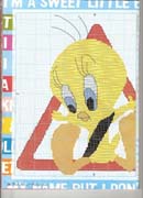 Schema punto croce Looney-toones-1