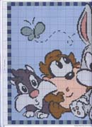 Schema punto croce Looneytoones-2