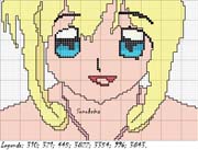 Schema punto croce Lucia