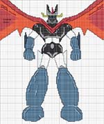 Schema punto croce mazinga