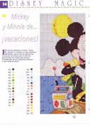 Schema punto croce Minnie-mickey-1