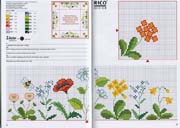 Schema punto croce Motivi-floreali