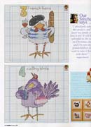 Schema punto croce Motivi-pennuti-1