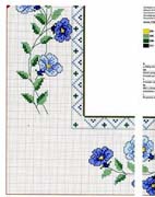 Schema punto croce Motivo-floreale-15