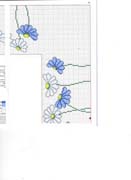 Schema punto croce Motivo-floreale-8