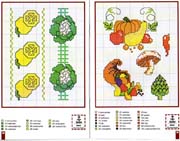 Schema punto croce Ortaggi-5