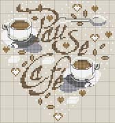 Schema punto croce Pausa-caffe