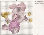 Schema punto croce Pimpi