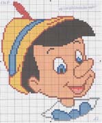 Schema punto croce Pinocchio-3