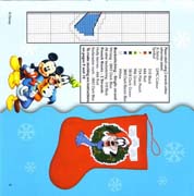 Schema punto croce Pippo-natale-2
