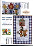 Schema punto croce Quadro-maternita