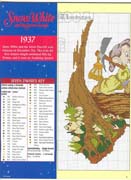 Schema punto croce sette nani 1