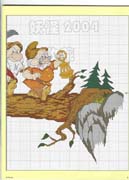 Schema punto croce sette nani 3