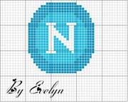 Schema punto croce Stemma-napoli-2