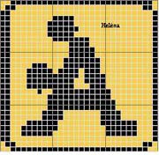 Schema punto croce style a