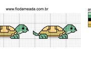 Schema punto croce Tartarughe