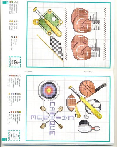 Schema punto croce Sport 11
