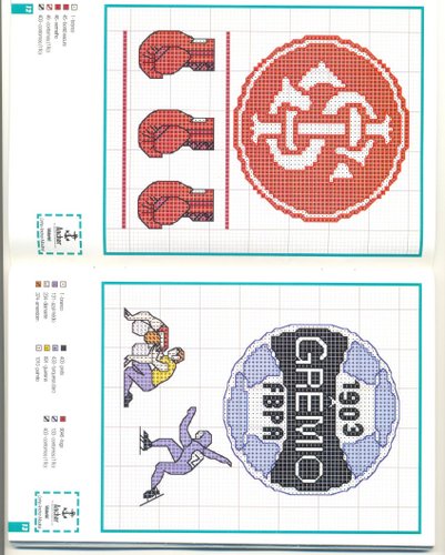 Schema punto croce Sport 5