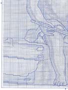 Schema punto croce Angelo violoncello 2