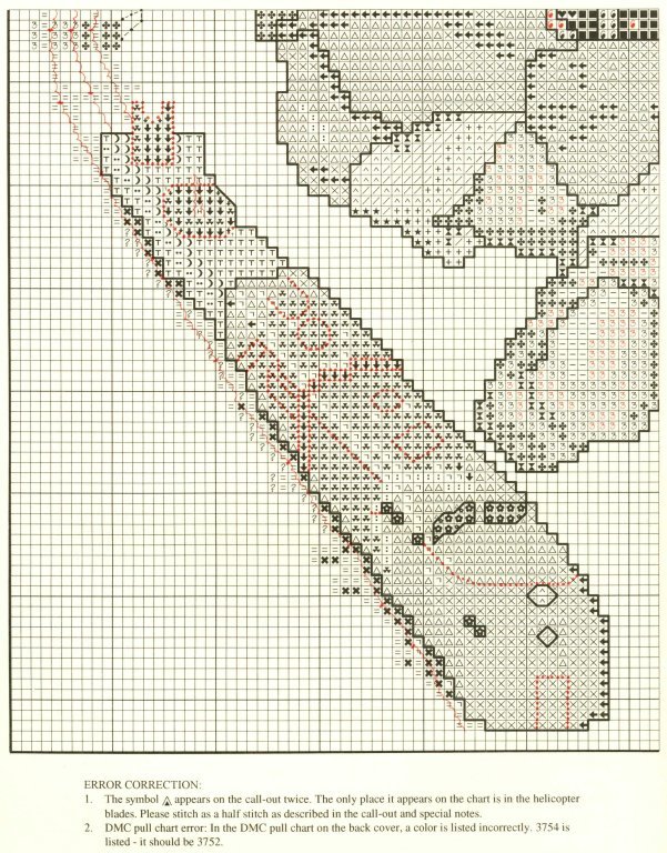 Schema punto croce Babbonatale cocacola 3