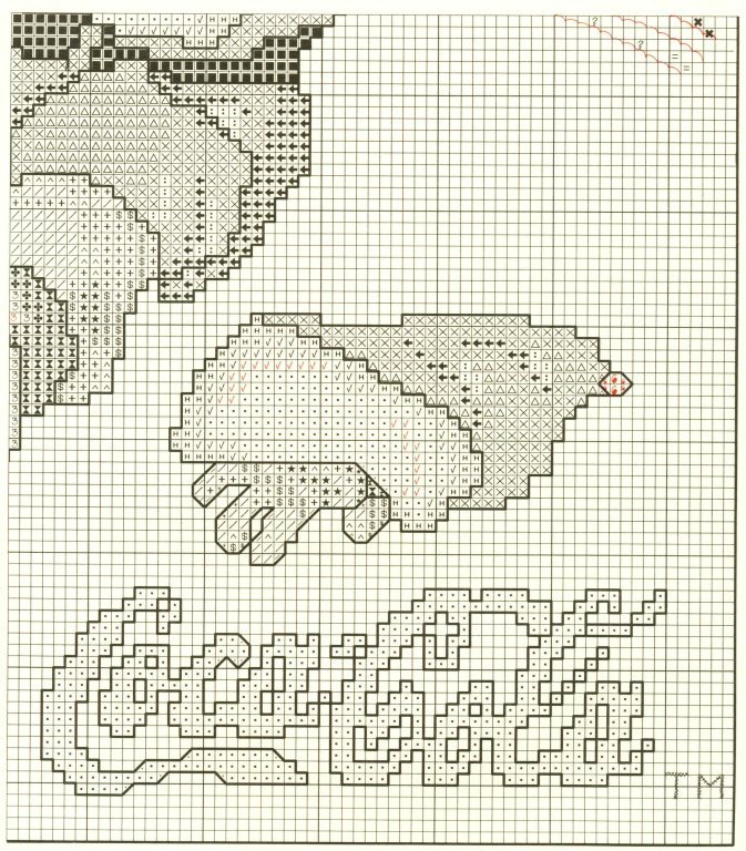 Schema punto croce Babbonatale cocacola 4