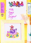 Schema punto croce Chickens