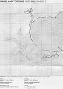 Schema punto croce Elefante tartaruga 3