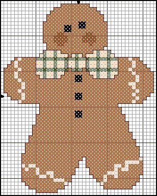 Schema punto croce Ginger 1