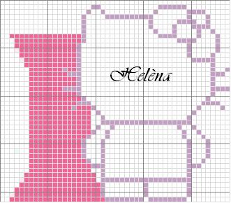 Schema punto croce I hello kitty