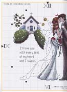 Schema punto croce amore 5