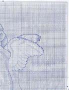 Schema punto croce Angelo Arco 2