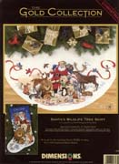 Schema punto croce Babbonatale Animali