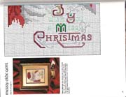 Schema punto croce Babbonatale Auguri 2