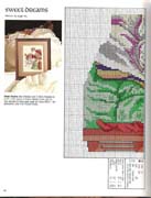 Schema punto croce Babbonatale Dolcesogno 2