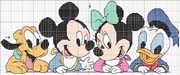 Schema punto croce Baby-disney-2