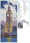 Schema punto croce Big Ben