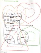 Schema punto croce Biglietti Sagomati