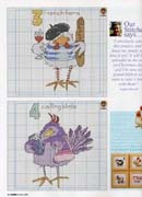 Schema punto croce Bipedi Strani