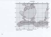 Schema punto croce galline torre eiffel 4