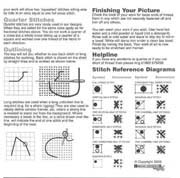 Schema punto croce gattino 9
