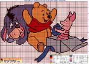 Schema punto croce ihoh pooh pimpi