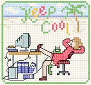 Schema punto croce keep cool 2