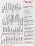 Schema punto croce legenda babbonatale animali