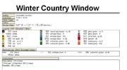 Schema punto croce legenda winter country