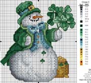 Schema punto croce marzo